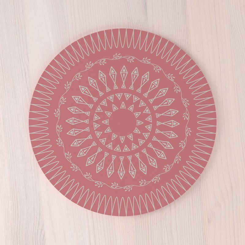 Grytunderlägg Langas Solblekt Röd