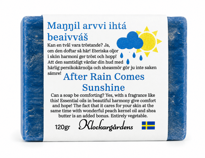 Hovedbilde Mannjil arvvi ihtá beaivvás - Efter regn kommer ...