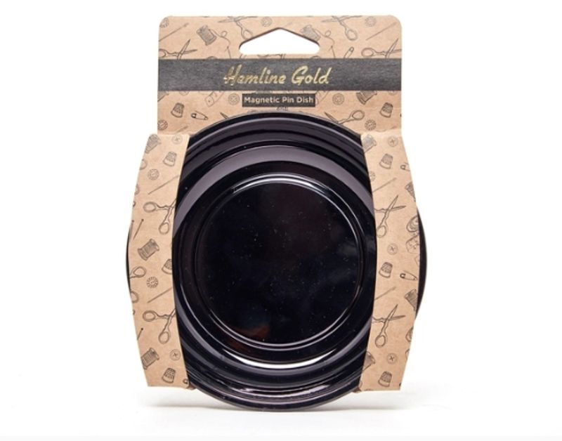 HEMLINE GOLD MAGNETSKÅL Ø10CM SORT SB